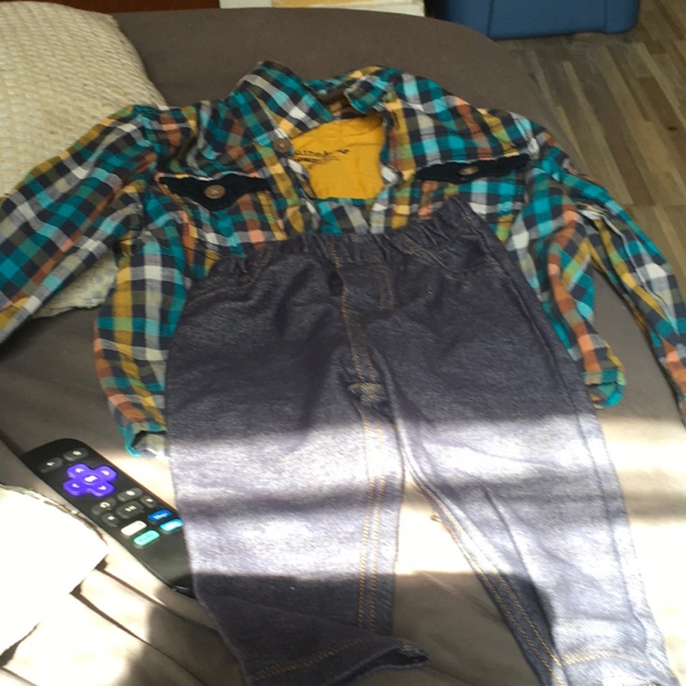 Plaid outfit